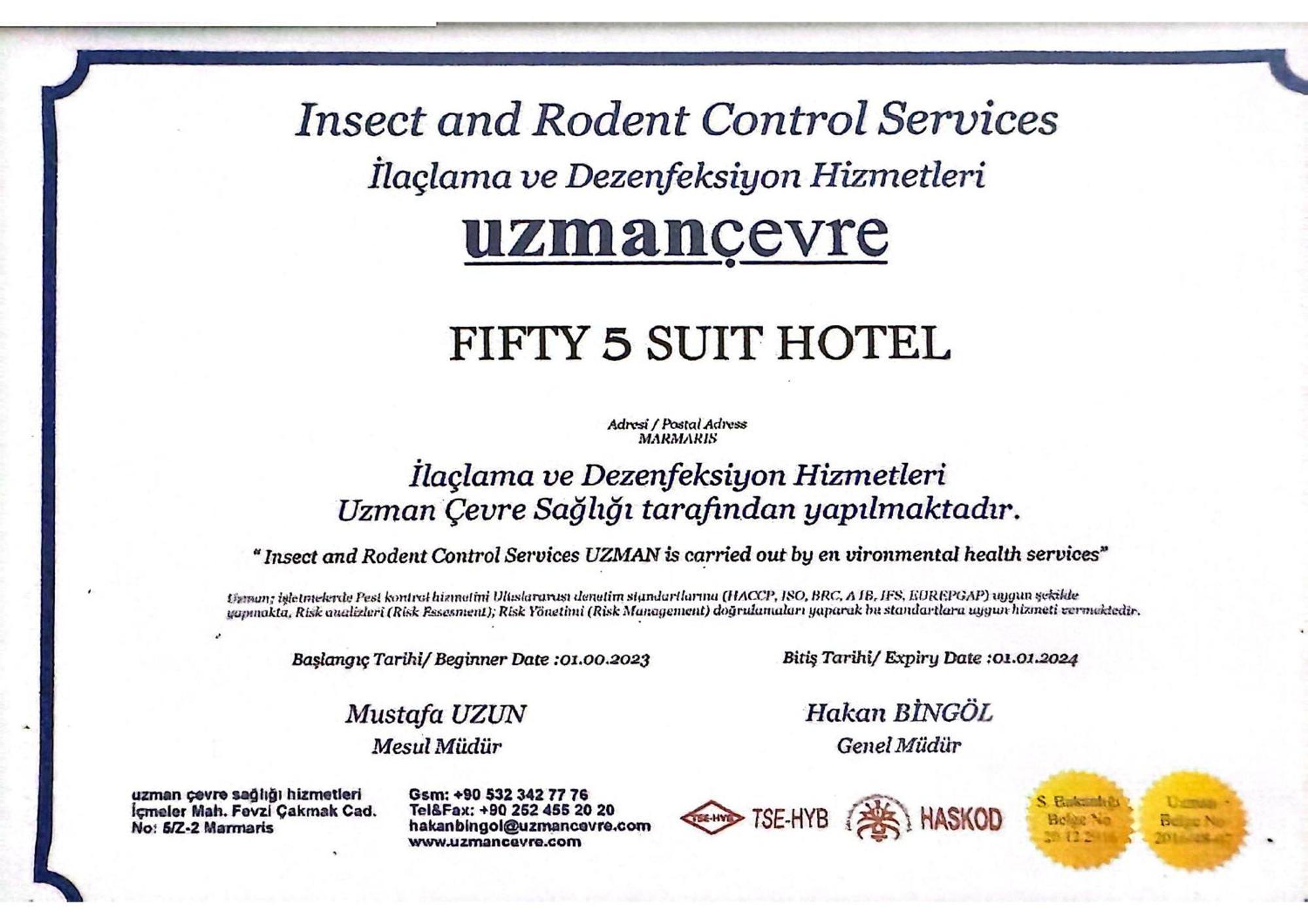 Fifty5 Suite Hotel Marmaris Buitenkant foto